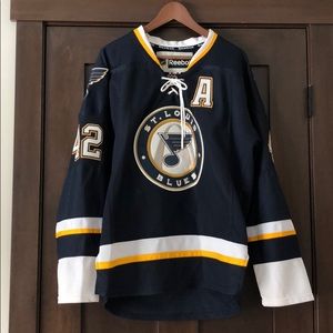 David Backes St. Louis Blues Hockey Jersey